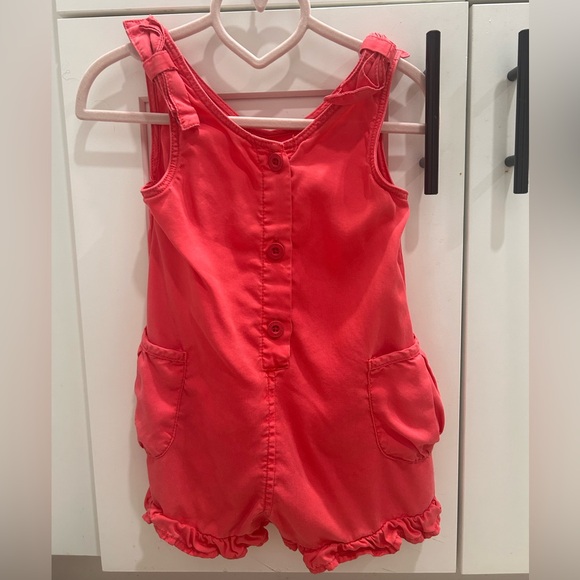 NWOT MAYORAL CORAL BABY ROMPER SIZE 24M - Picture 2 of 11